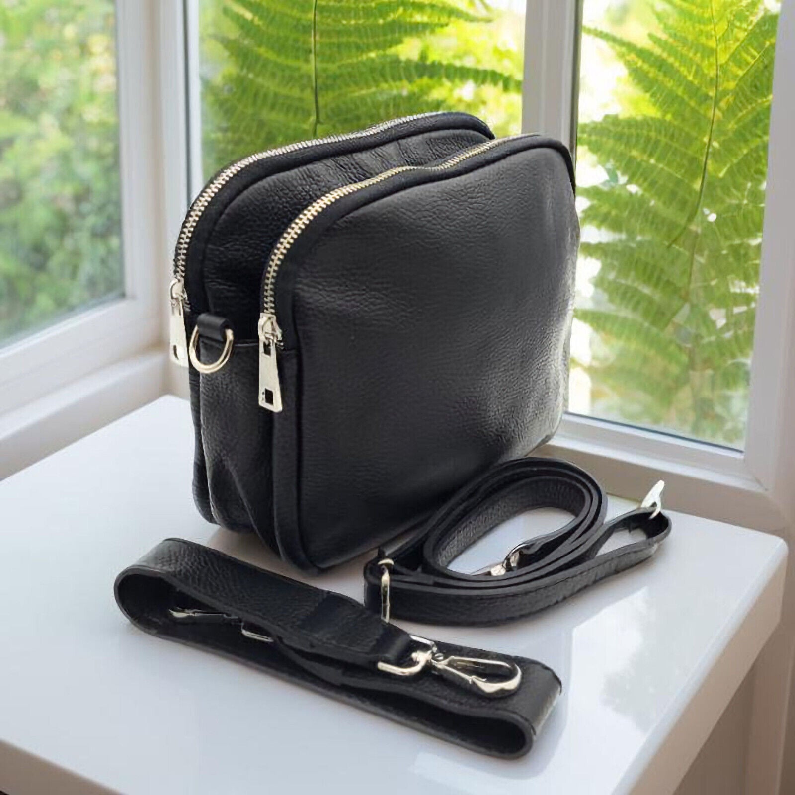 schwarze umhängetasche