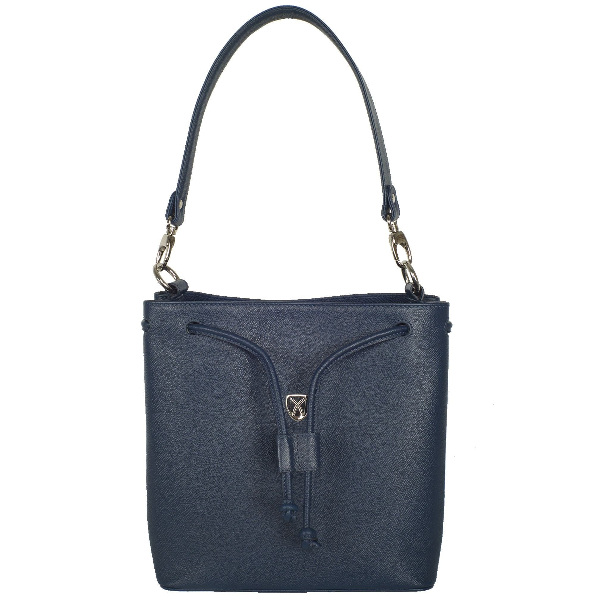 blaue tasche