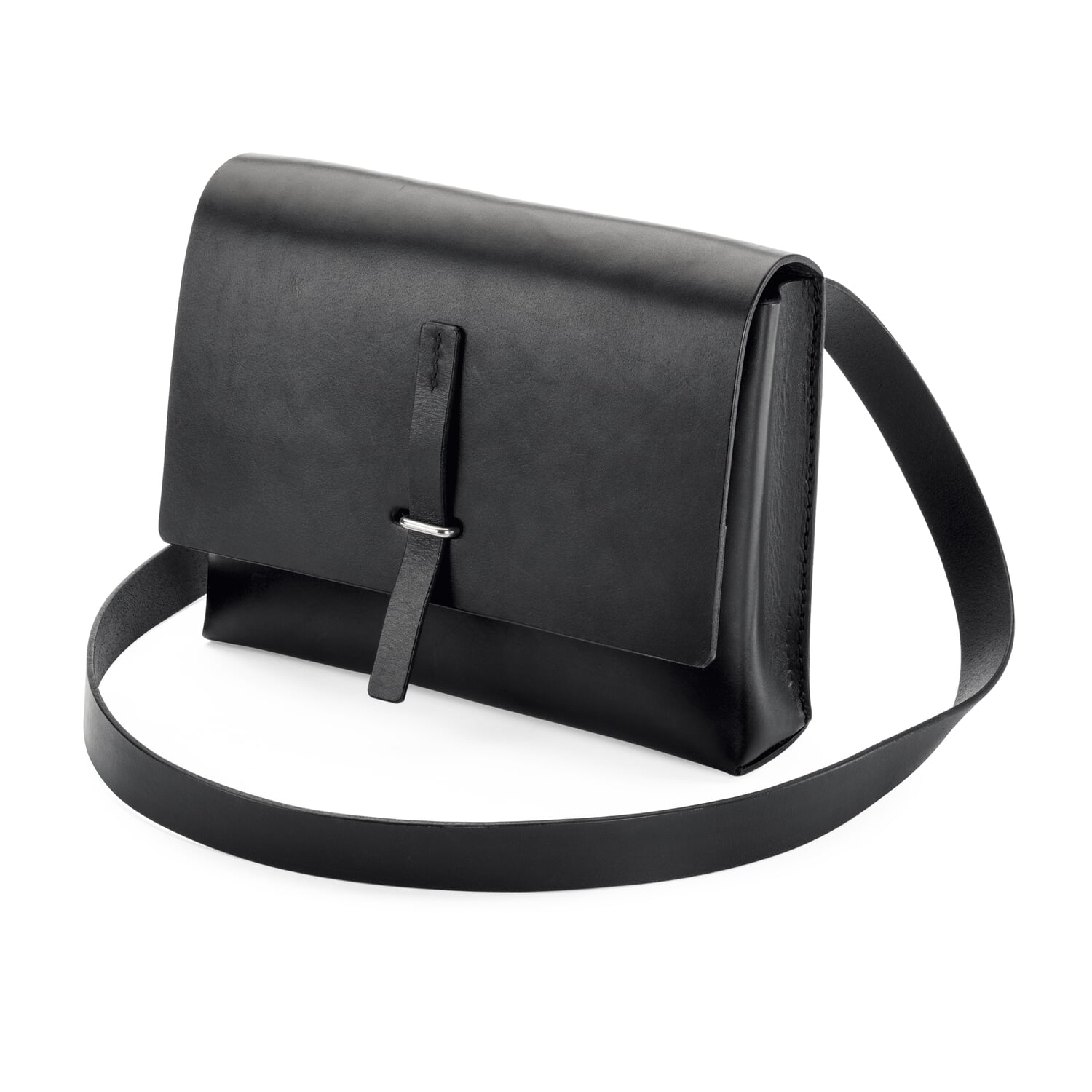 handtasche schwarz leder