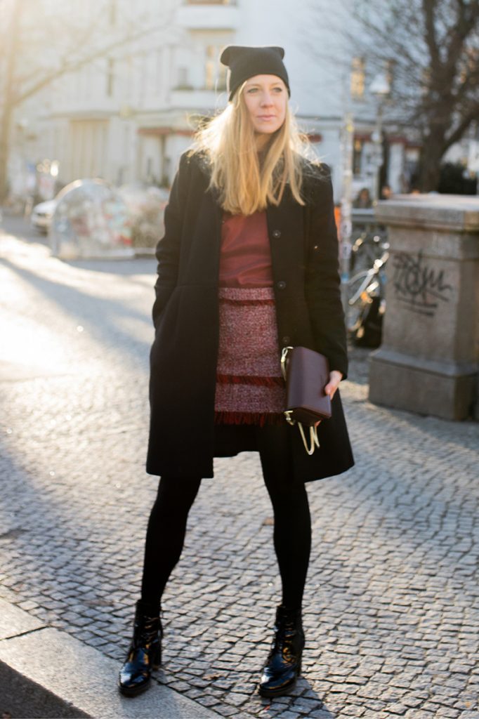seidenfelt tasche